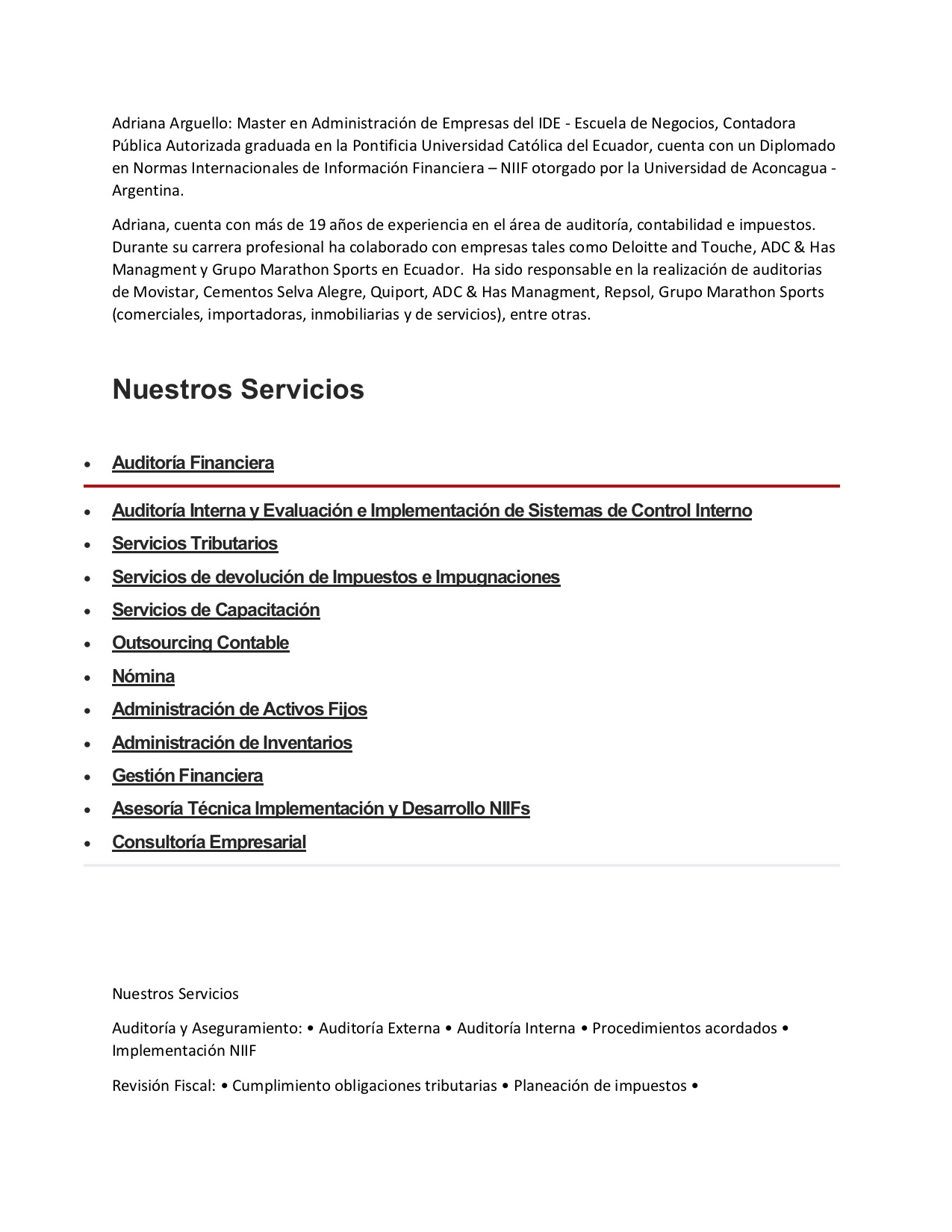 adriana arguello cv desriptivo